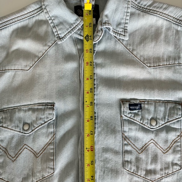Wrangler Western Shirt with Pearl Snaps - Picture 8 of 8